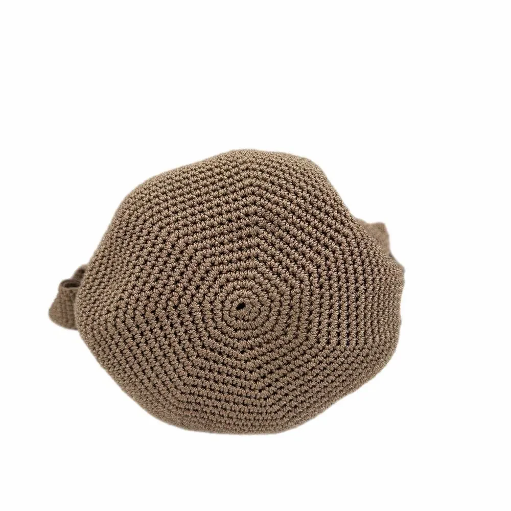 The Sak 120 Large Crochet Tan Brown Shoulder Boho Casual Daytime Chic Bag Purse